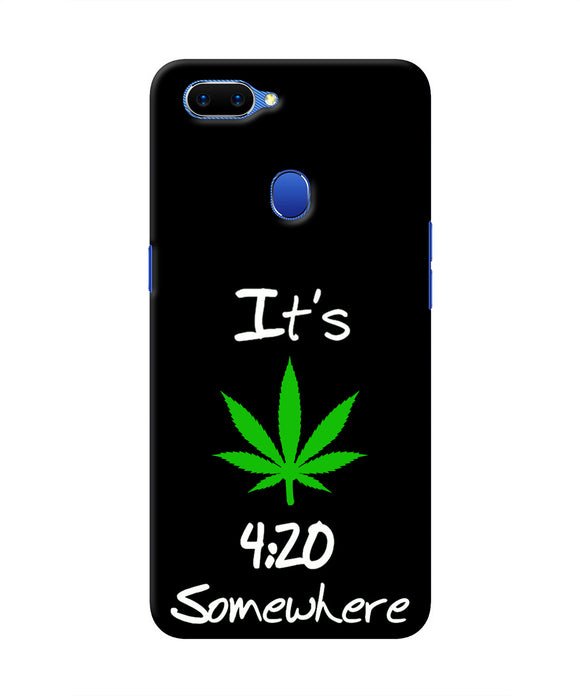 Weed Quote Oppo A5 Real 4D Back Cover