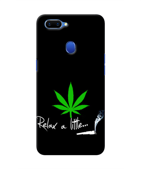 Weed Relax Quote Oppo A5 Real 4D Back Cover