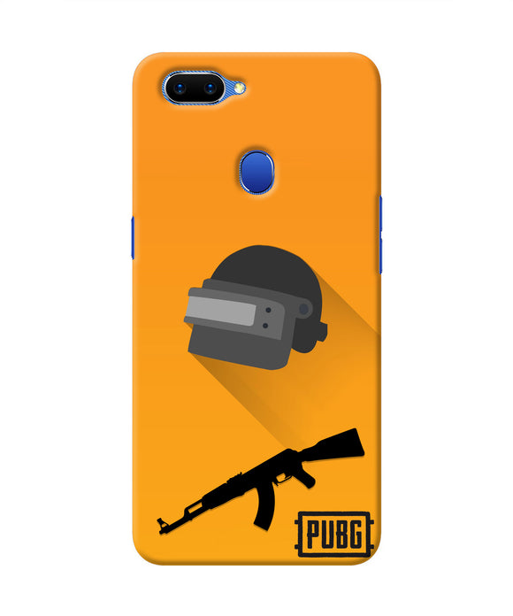 PUBG Helmet and Gun Oppo A5 Real 4D Back Cover