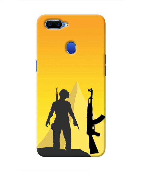 PUBG Silhouette Oppo A5 Real 4D Back Cover