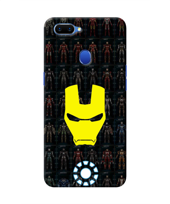 Iron Man Suit Oppo A5 Real 4D Back Cover