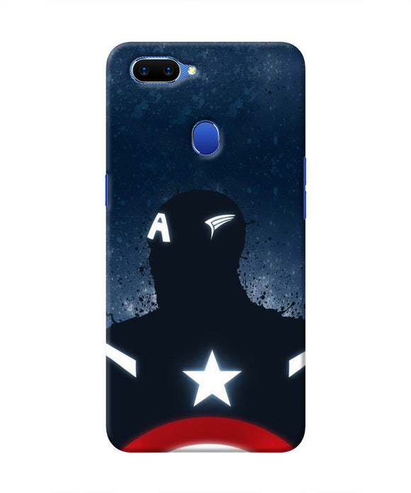 Captain america Shield Oppo A5 Real 4D Back Cover