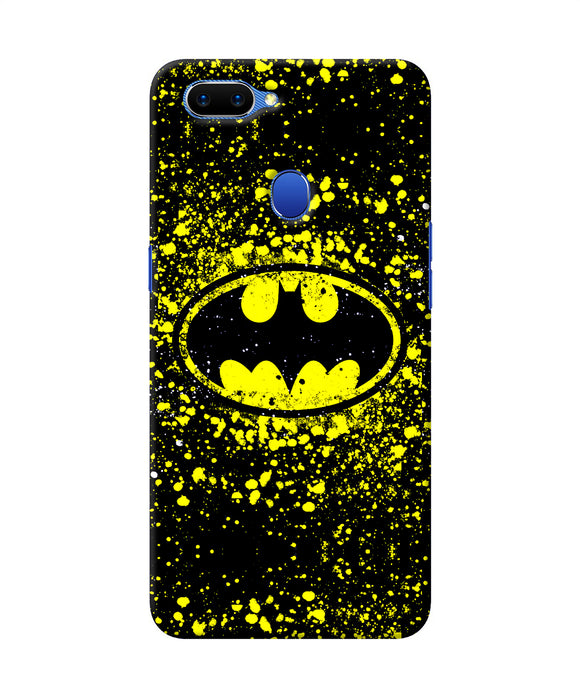 Batman Last Knight Print Yellow Oppo A5 Back Cover