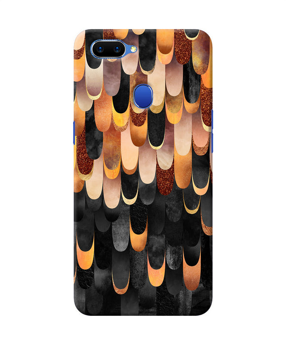 Abstract Wooden Rug Oppo A5 Back Cover