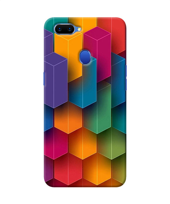 Abstract Rectangle Print Oppo A5 Back Cover