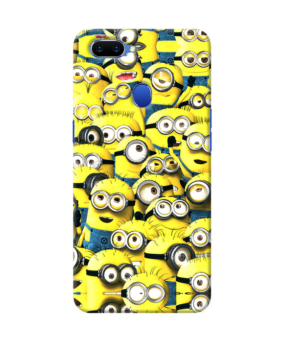 Minions Mini Crowd Oppo A5 Back Cover