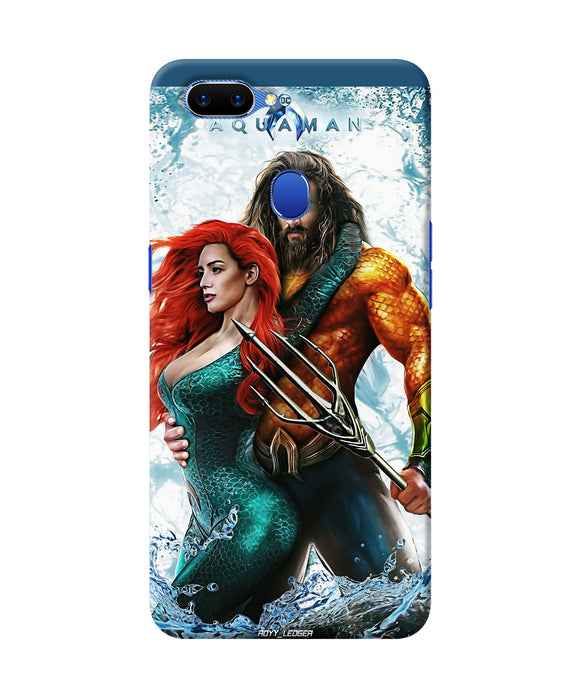 Aquaman Couple Water Oppo A5 Back Cover