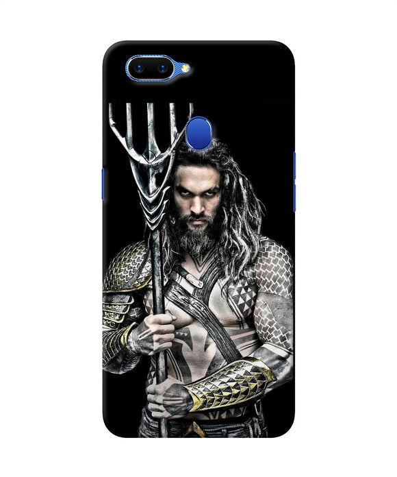 Aquaman Trident Black Oppo A5 Back Cover