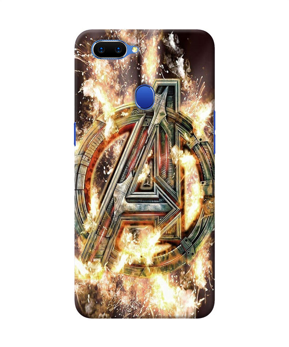 Avengers Burning Logo Oppo A5 Back Cover