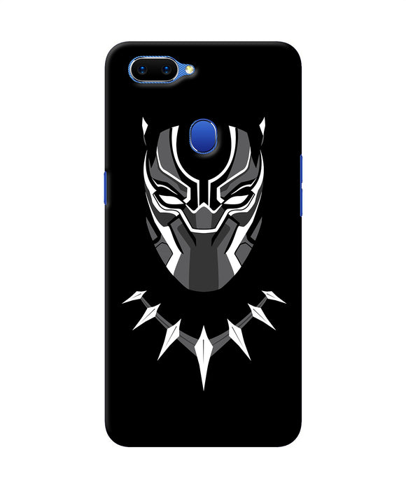 Black Penthon Cartoon Oppo A5 Back Cover