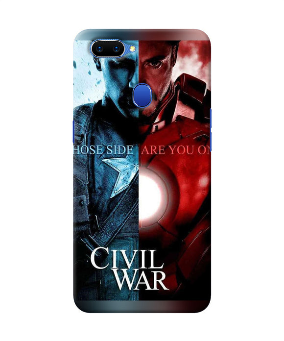 Civil War Oppo A5 Back Cover