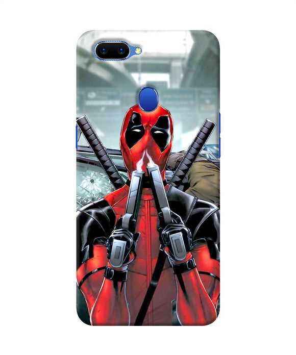 Deadpool With Gun Oppo A5 Back Cover