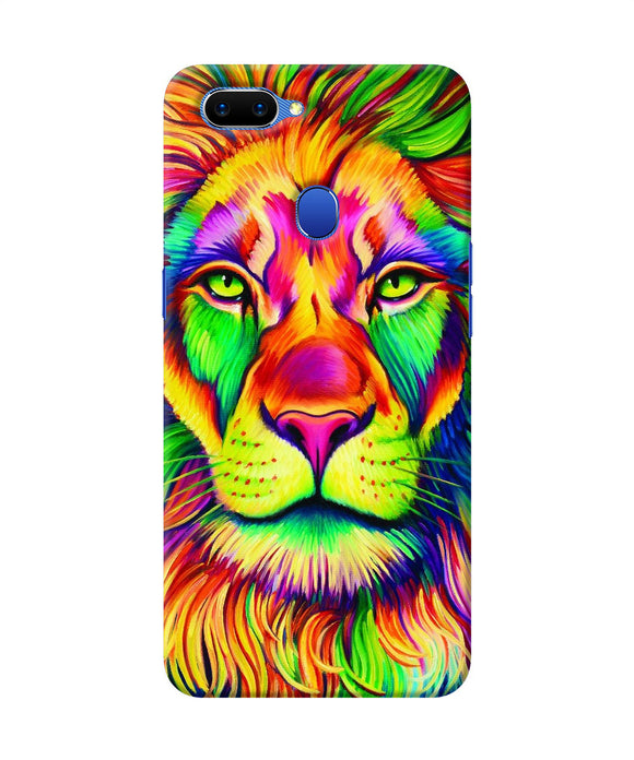 Lion Color Poster Oppo A5 Back Cover
