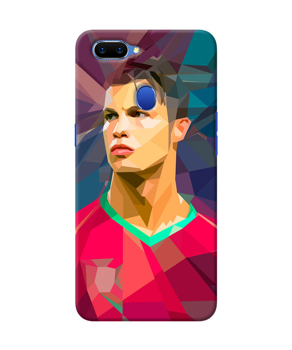 Abstract Ronaldo Oppo A5 Back Cover