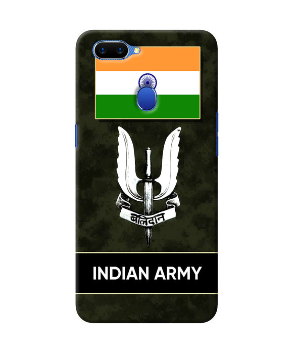 Indian Flag Balidan Logo Oppo A5 Back Cover