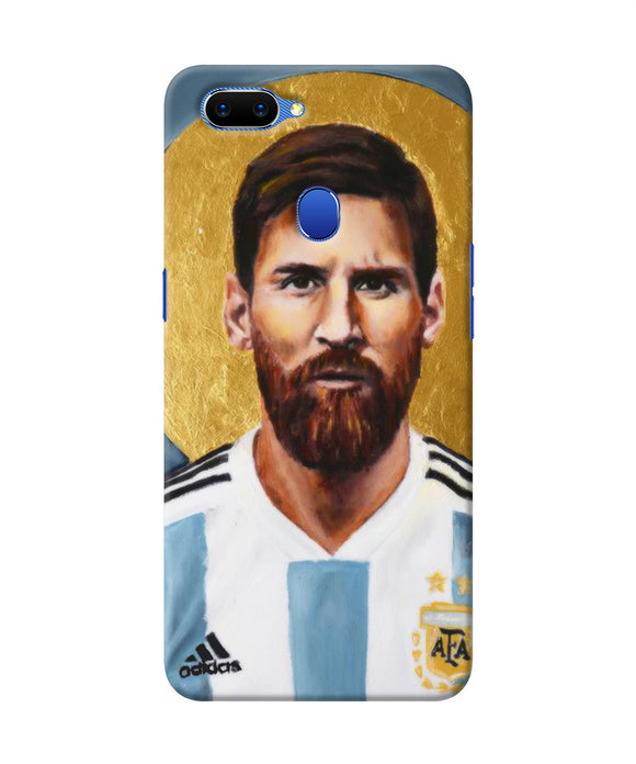 Messi Face Oppo A5 Back Cover