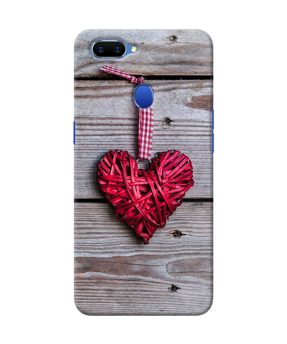 Lace Heart Oppo A5 Back Cover