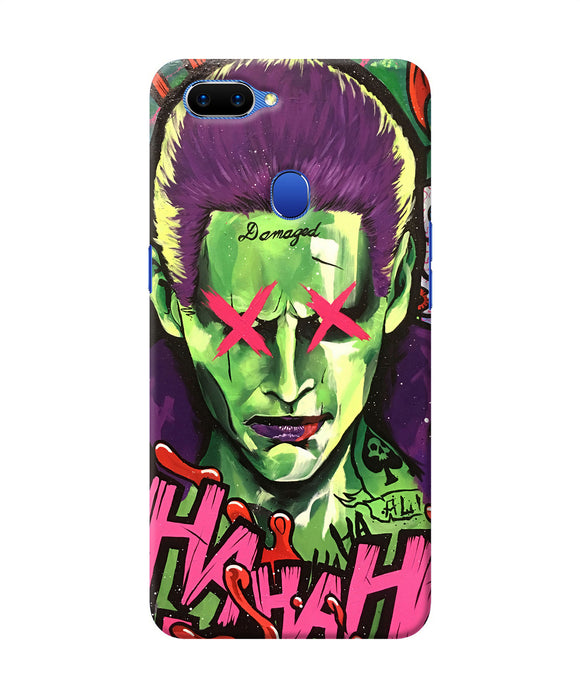 Damaged Joker Anim Oppo A5 Back Cover