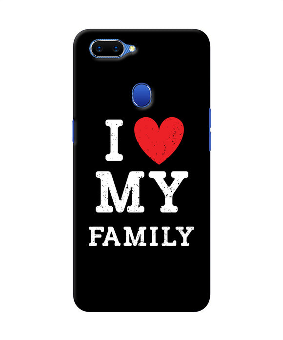 I Love My Family Oppo A5 Back Cover