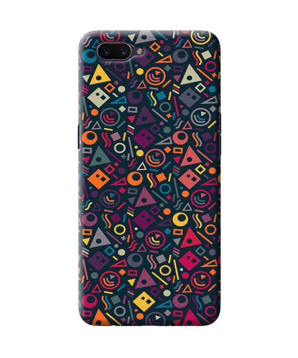 Geometric Abstract Oppo A3s Back Cover