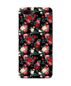 Rose Pattern Oppo A3s Back Cover