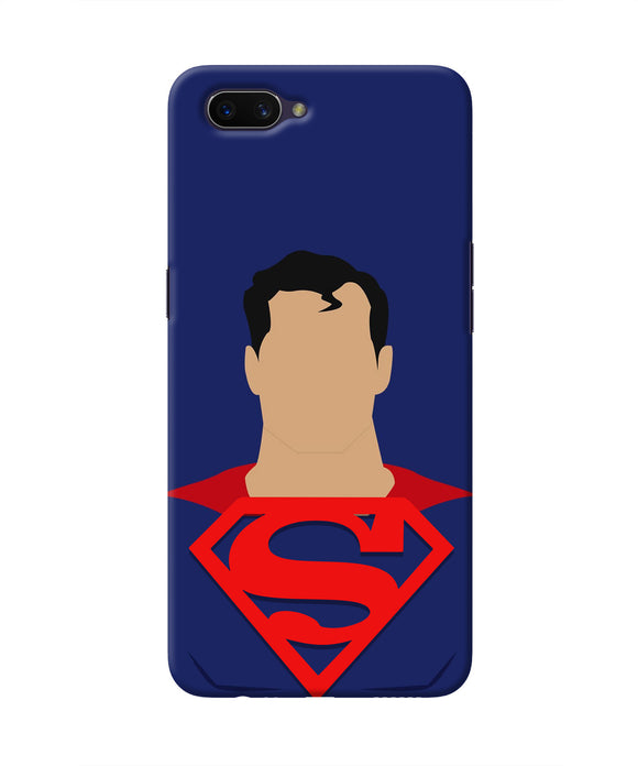 Superman Cape Oppo A3S Real 4D Back Cover
