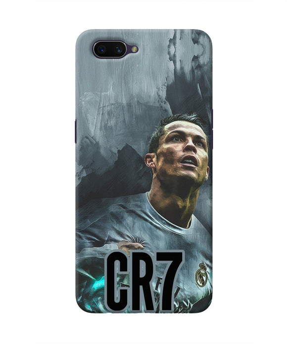 Christiano Ronaldo Grey Oppo A3S Real 4D Back Cover