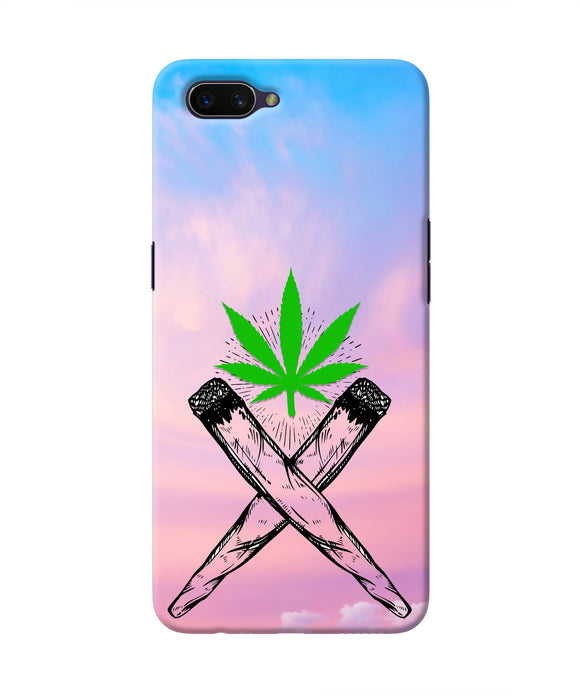 Weed Dreamy Oppo A3S Real 4D Back Cover