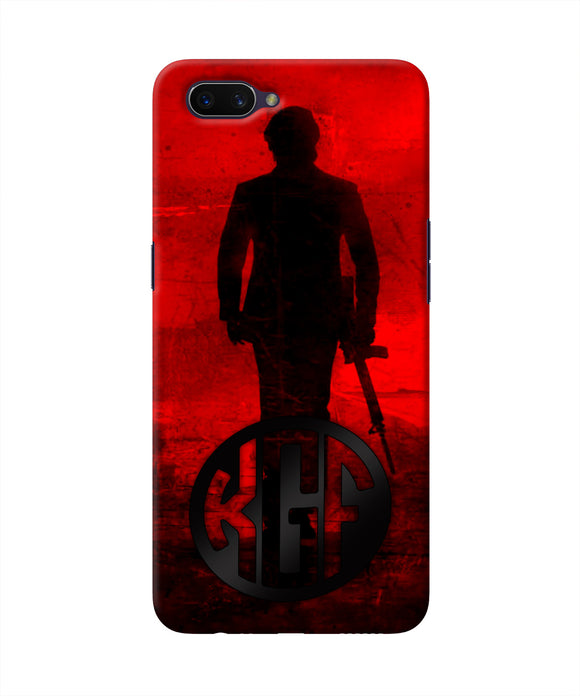 Rocky Bhai K G F Chapter 2 Logo Oppo A3S Real 4D Back Cover