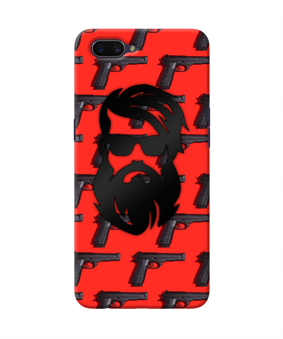 Rocky Bhai Beard Look Oppo A3S Real 4D Back Cover