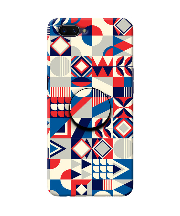 Colorful Pattern Oppo A3S Pop Case