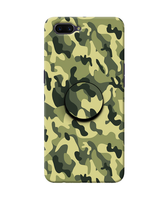 Camouflage Oppo A3S Pop Case