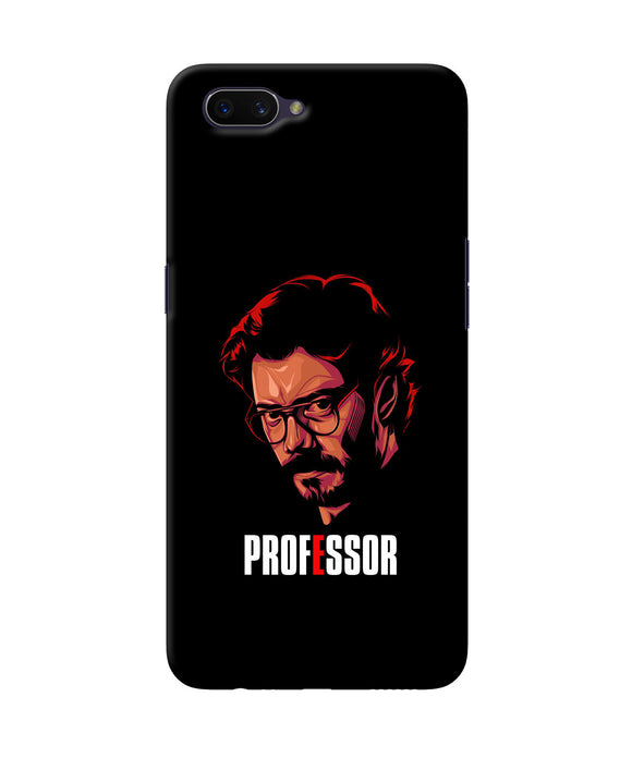 Money Heist Professor Sketch Oppo A3S Back Cover