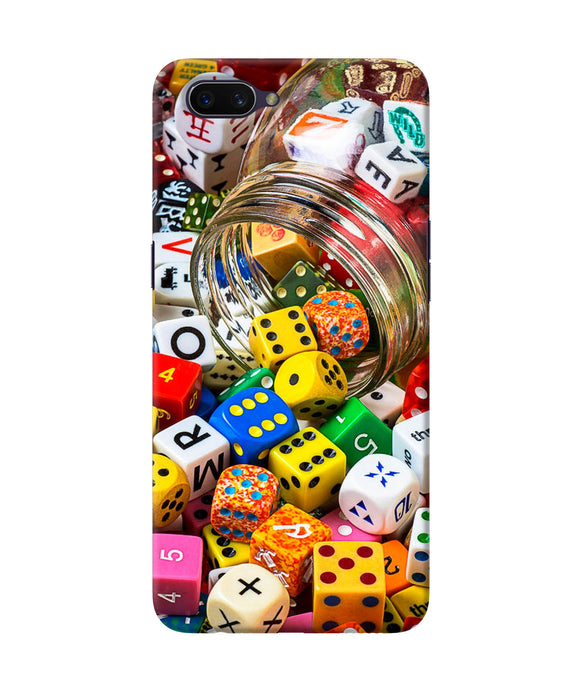 Colorful Dice Oppo A3S Back Cover