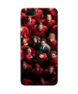 Money Heist Professor with Hostages Oppo A3S Back Cover
