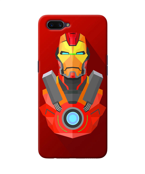 Ironman Print Oppo A3s Back Cover