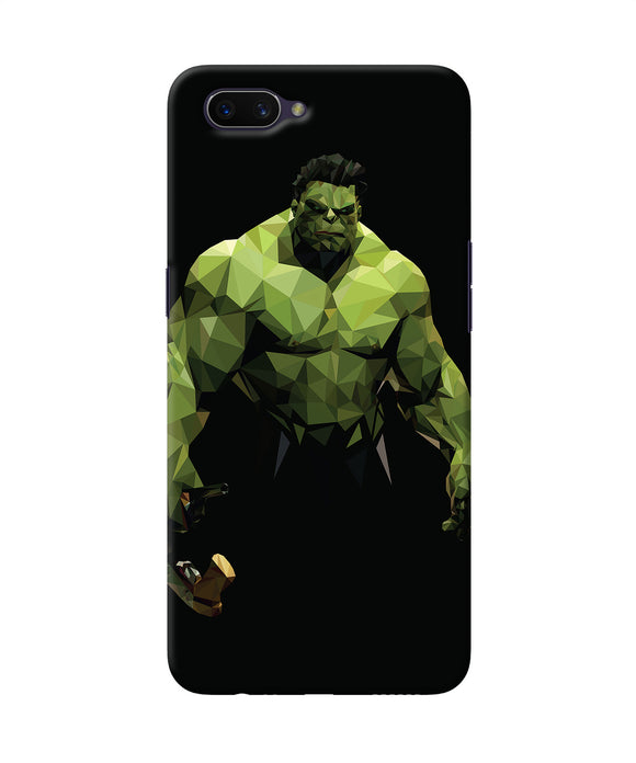 Abstract Hulk Buster Oppo A3s Back Cover