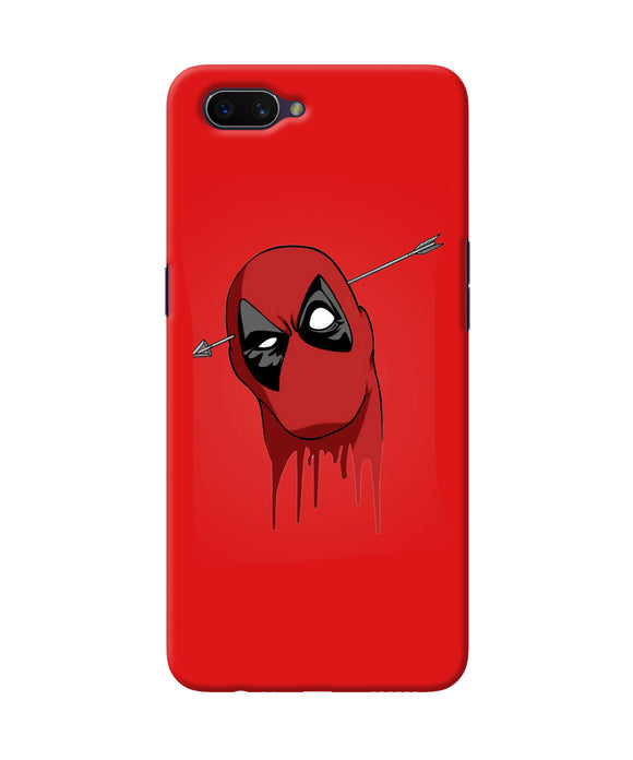 Funny Deadpool Oppo A3s Back Cover