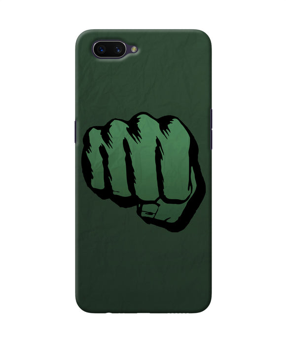 Hulk Smash Logo Oppo A3s Back Cover