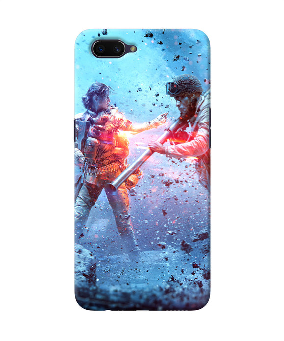 Pubg Water Fight Oppo A3s Back Cover