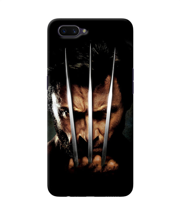 Wolverine Poster Oppo A3s Back Cover