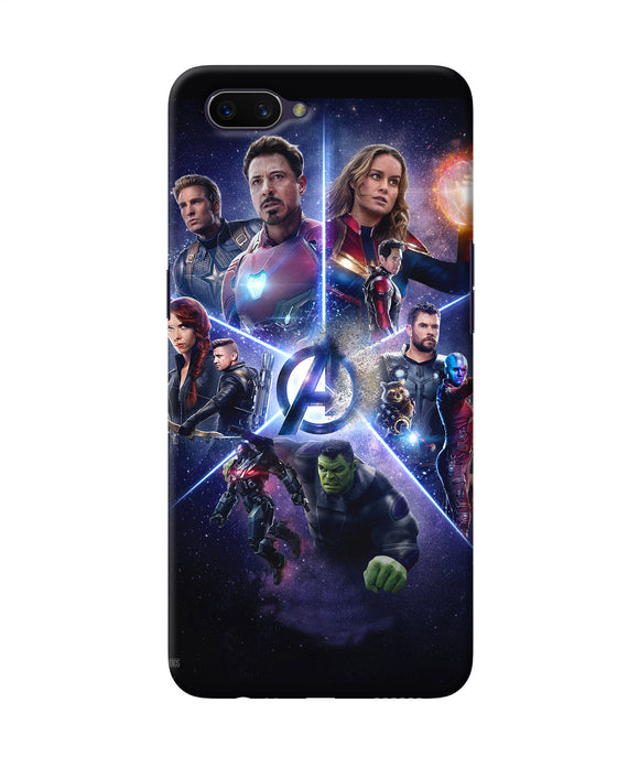 Avengers Super Hero Poster Oppo A3s Back Cover