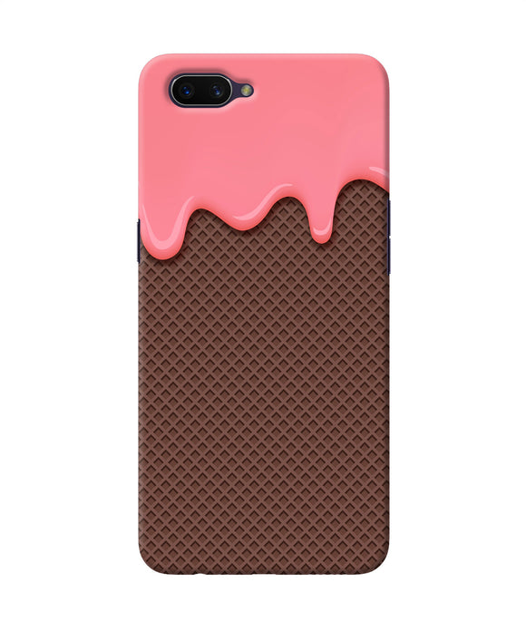 Waffle Cream Biscuit Oppo A3s Back Cover
