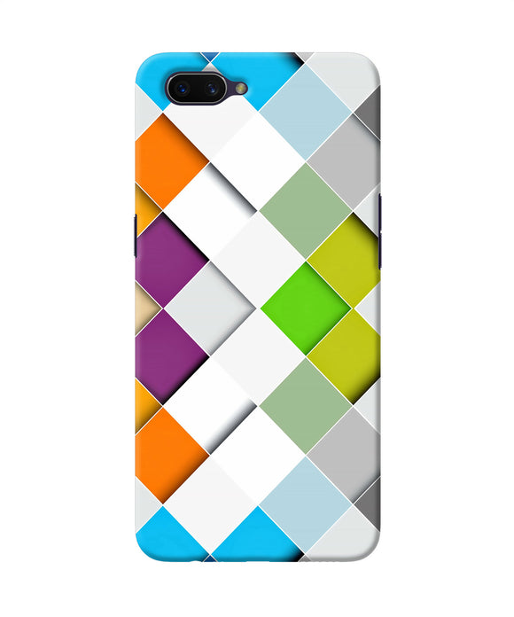 Abstract Color Box Oppo A3s Back Cover