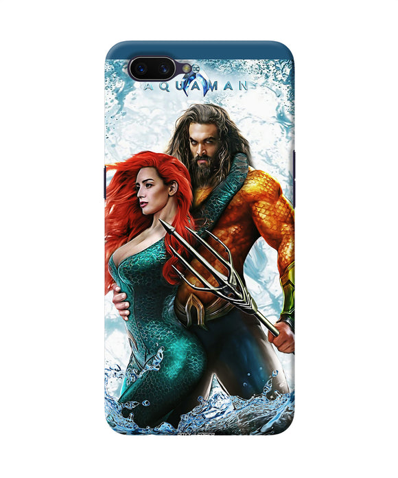 Aquaman Couple Water Oppo A3s Back Cover