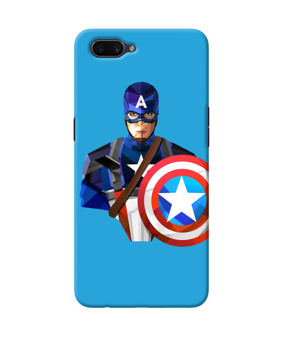 Captain America Character Oppo A3s Back Cover