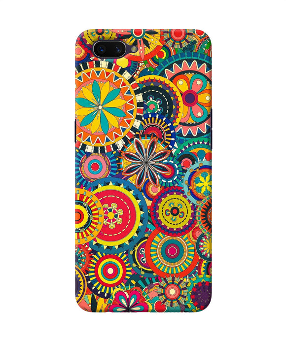 Colorful Circle Pattern Oppo A3s Back Cover