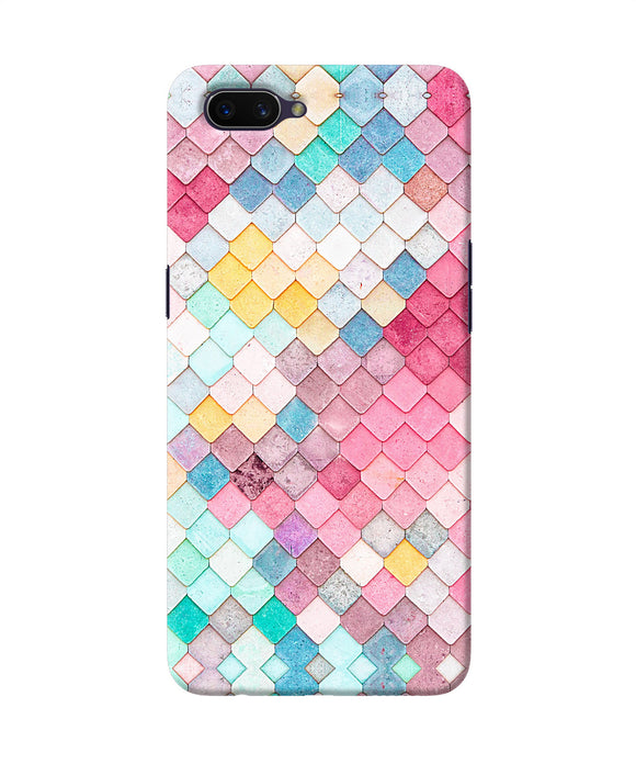 Colorful Fish Skin Oppo A3s Back Cover