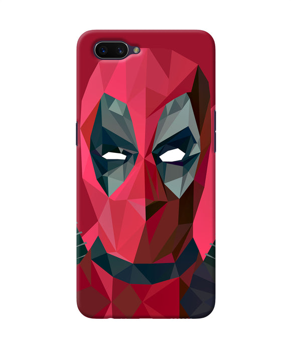 Abstract Deadpool Full Mask Oppo A3s Back Cover