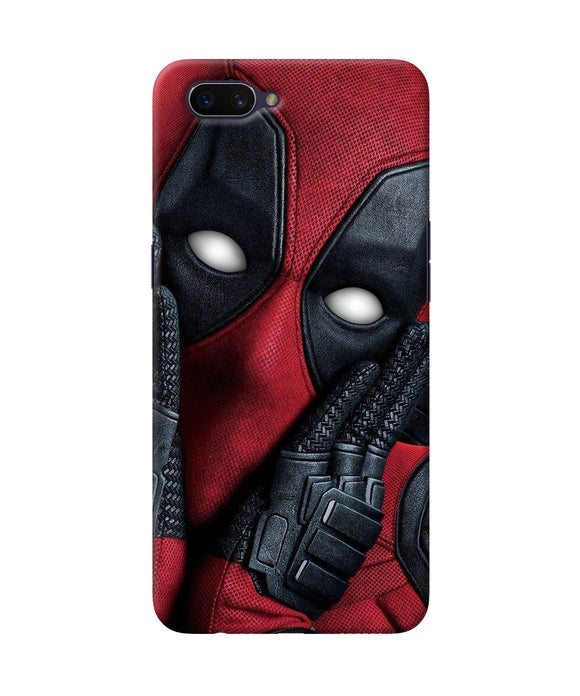 Thinking Deadpool Oppo A3s Back Cover
